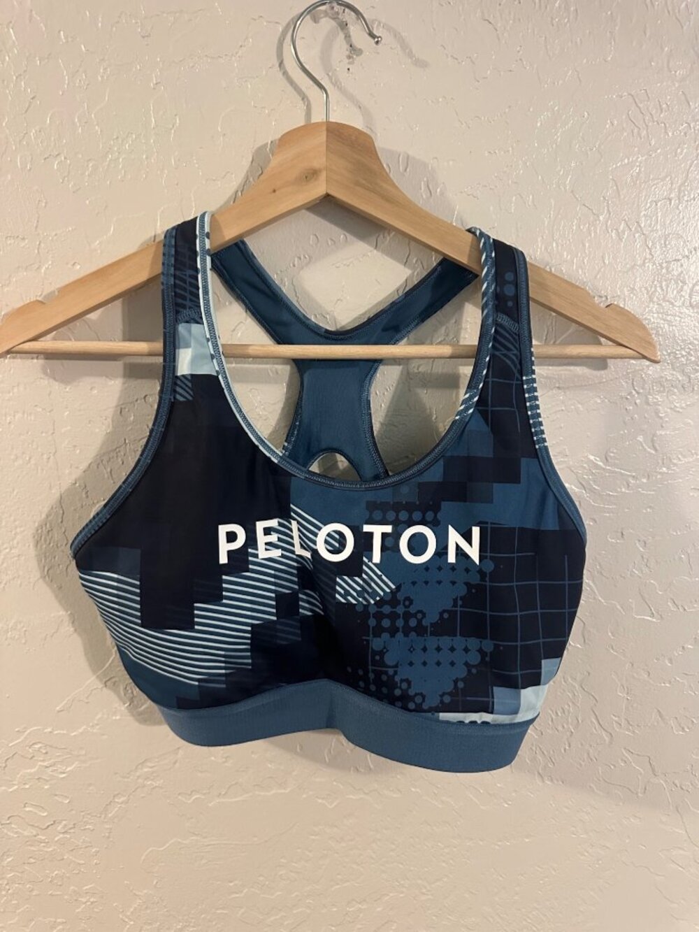 Adidas x Peleton Digi Motion Print Athletic Sports Bra